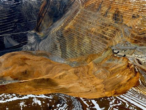 Bingham Canyon Mine Landslide Amusing Planet