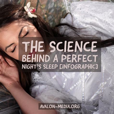 The Science Behind A Perfect Nights Sleep Infographic Science Infographic Sleep