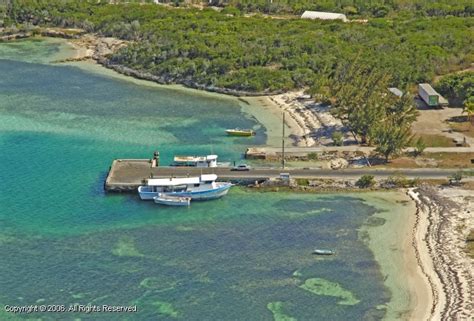 Clarence Town Dock In Clarence Town Long Island Bahamas