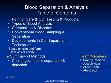 Assessment Of Mems Blood Separation Techniques