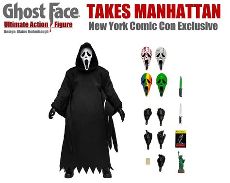 Unveiling Neca S Latest Ghost Face Takes Manhattan Hellosidney