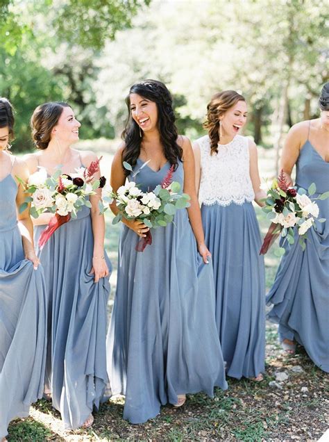 23 Dusty Blue Bridal Dresses Images