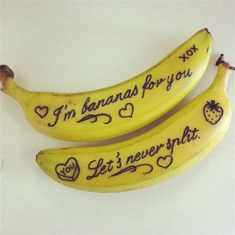Im Bananas For You Lets Never Split Valentines Day Diy Valentines Diy Romantic Gestures