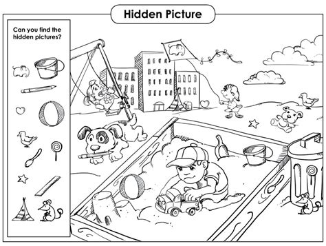 Best Hidden Object Printables Pdf For Free At Printablee