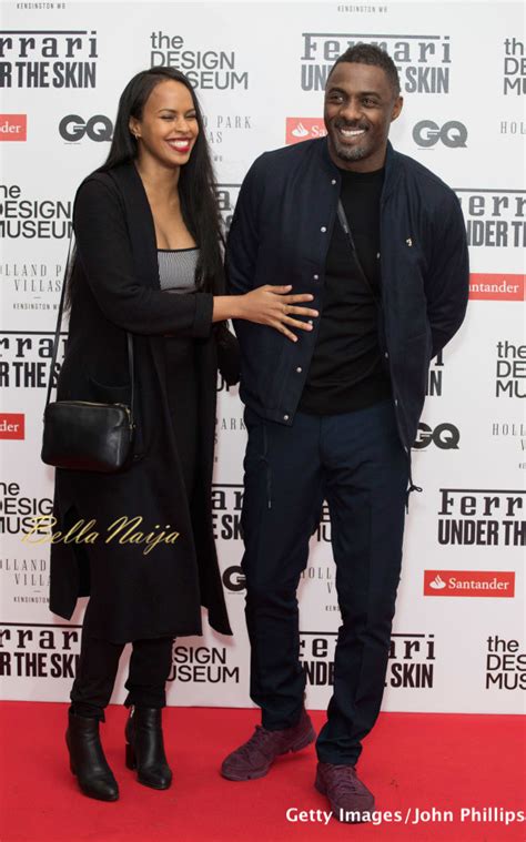 Lovebirds Idris Elba And Sabrina Dhowre Walk The Red Carpet In Style