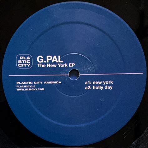12 G Pal The New York Ep Plastic City America Placus033 6