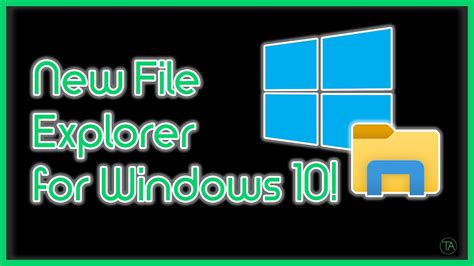 Modern File Explorer For Windows 10quick Tips Youtube