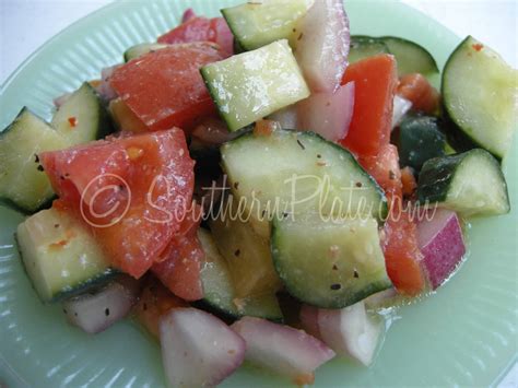 Fast Italian Cucumber Salad Southern Plate