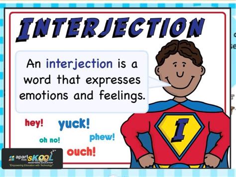 Interjection Free Activities Online For Kids In 1st Grade By Apart From
