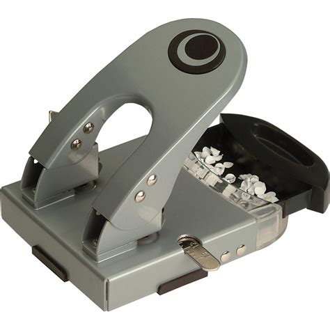 Officemate Deluxe 2 Hole Punch With Chip Drawer 50 Sheet Capacity