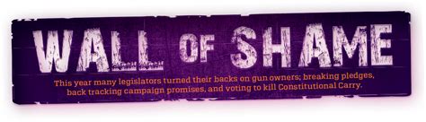 Wall Of Shame Palmetto Gun Rights