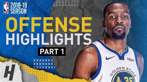Kevin Durant Best Offense Highlights From 2018 19 Nba Season Pure