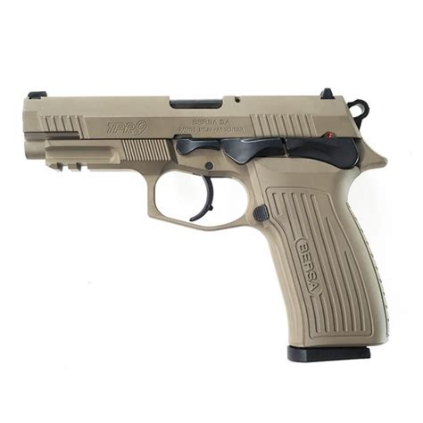 Pistola Bersa 9mm Tpr9 171 Flat Dark Earth Beartac