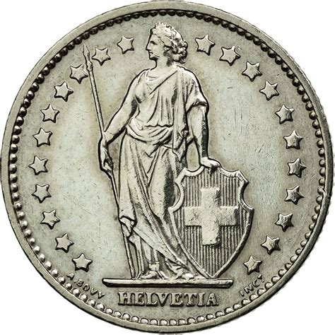 One Franc 1971 Coin From Switzerland Online Coin Club