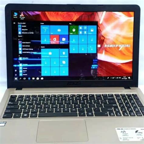 Asus x441s specification is good enough if just for doing schoolwork, college, or office. LAPTOP ASUS X441B AMD A4/RAM 4GB/HDD 500GB/WINDOWS 10 | Shopee Indonesia