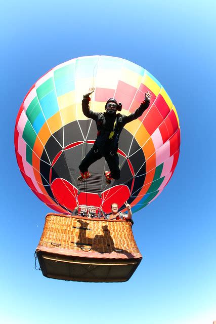 Skydive From Hot Air Balloon Flickr Photo Sharing