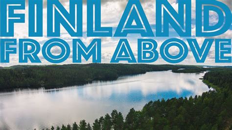 Finland From Above Lake Saimaa Dji Phantom Drone Aerial Footage