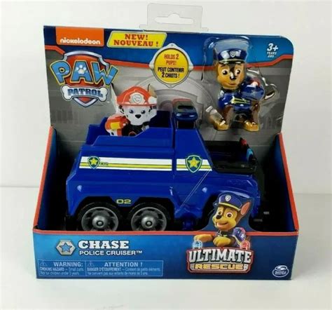 Paw Patrol Chase Ultimate Rescue Police Cruiser Vechicle With Chase