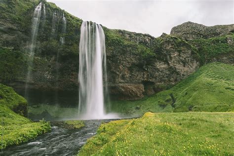 Seljalandsfoss Waterfall Iceland By Stocksy Contributor Victor