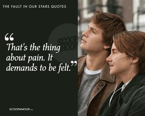 20 Quotes From ‘the Fault In Our Stars About Love Pain And Grief That
