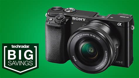 The Sony A6000 Camera Drops To Its Lowest Ever Price In The Black