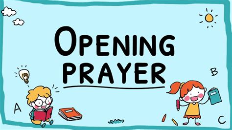 Classroom Opening Prayer For Online Class With Voiceover Youtube