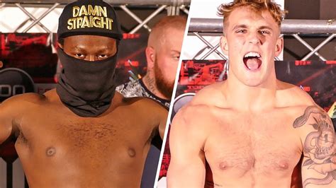 Deji gave it his all and managed to land a few right hooks which saw jake paul struggle with a bloody nose. Deji vs Jake Paul KEPT APART | OFFICIAL WEIGH IN | Boxing ...