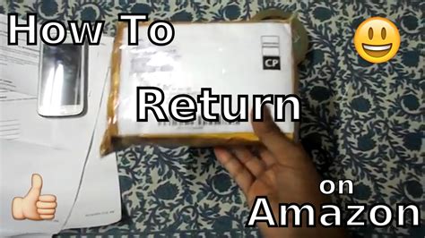 How To Return Items Purchased On Amazon
