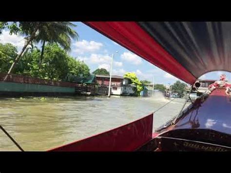Visite Sur Les Klongs De Bangkok Youtube