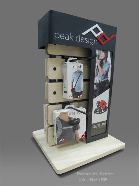 Peak Design Counter Top Display For Accessories Custom Point Of