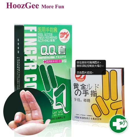 Hoozgee Pleasure More Finger Sleeve Condoms Sex Products Sexual Health Latex Condoms 100pcslot