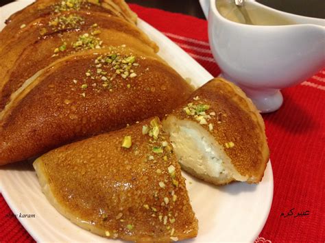 Qatayef (قطايف) is an Arab dessert commonly served during the month of