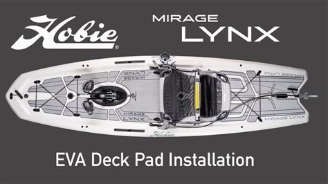 Hobie Mirage Lynx Deck Pad Installation Kit