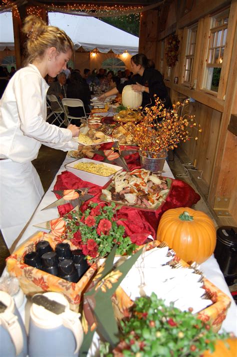 The changes to the mac & cheese are spot on. Fall wedding harvest BBQ buffet | Wedding catering menu ...