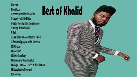 Best Of Khalid 2019 Greatest Hits 2019 Youtube