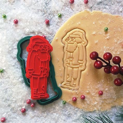 Rick And Morty Santa Cookie Cutter 2 Piece Rick And Morty Cookie