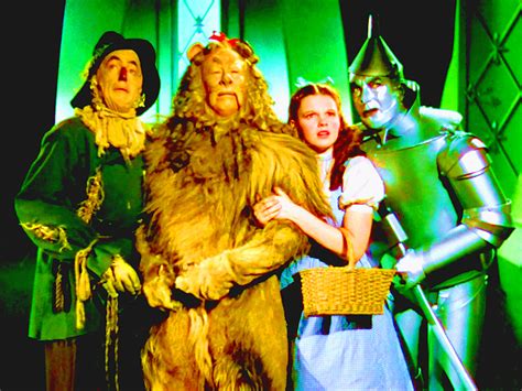The Wizard Of Oz Scarecrow Cowardly Lion Dorothy And Tin Man The