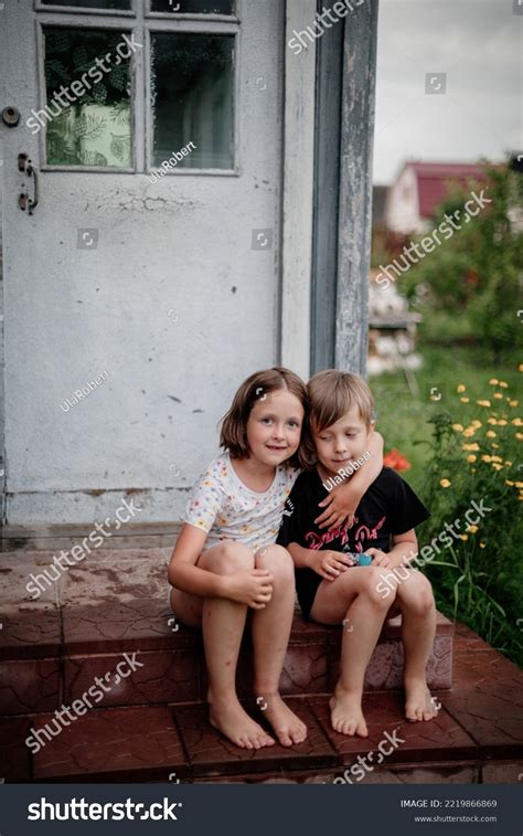 Boy Girl Sitting Next Each Other Stock Photo 2219866869 Shutterstock