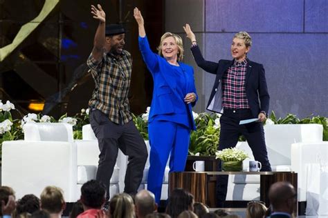Hillary Clinton Dances With The Stars Ellen Degeneres Amy Schumer