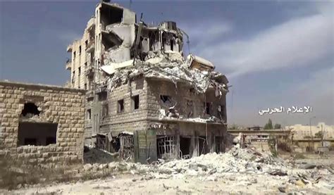 Satellite Images Of Destruction In Aleppo Syria Business Insider