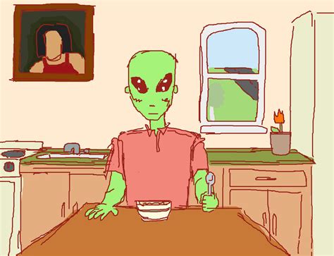 Sims 2 Alien Fan Art By Peachsbirthdaycake On Deviantart