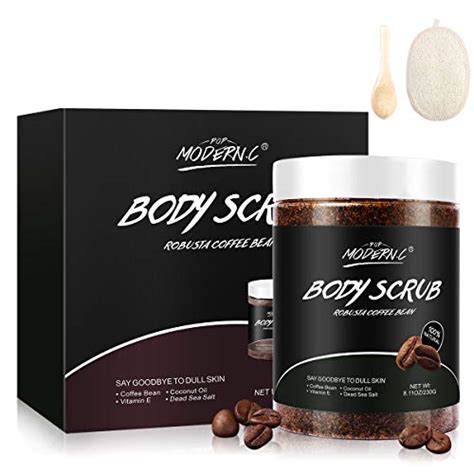 Coffee Exfoliating Booty Body Scrub With Natural Organic Brown Sugar