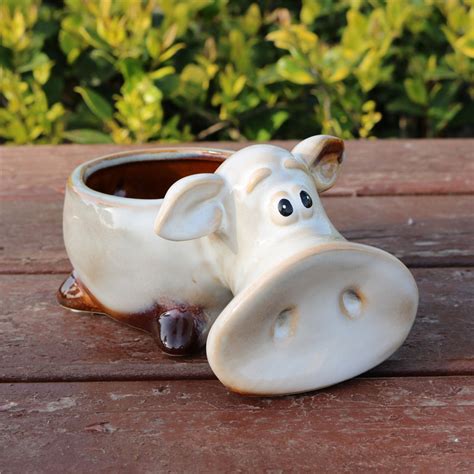 1600 x 1600 jpeg 186 кб. Ceramic Pig Flower Pot - Purchase.org