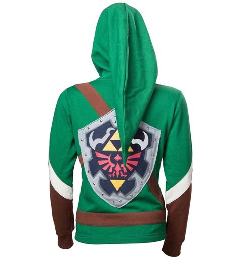 Buy Zelda Link Cosplay Hoodie With Hylian Shield S Cheap G2acom