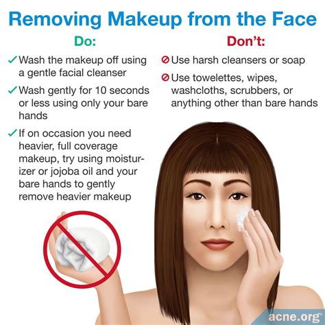 Why It's Important to Remove Makeup at the End of the Day - Acne.org