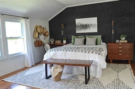Hang pictures, mirrors or even items of. Room Reveal Guest Bedroom Makeover on a Small Budget