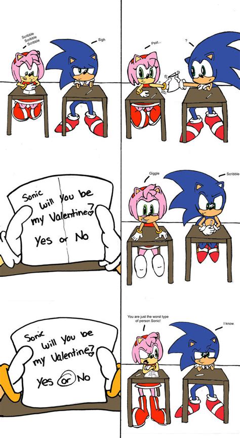 Very Funny Comic Lol Sonic And Amy 18178029 66 By Sonicthefastandgreat