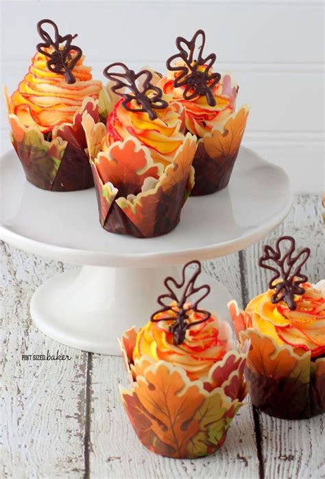 Autumn Themed Cupcakes Cakes Photo 43556038 Fanpop