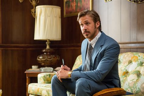 Ryan Gosling As Holland March In The Nice Guys Ryan Goslings Best Movie Roles Ranked