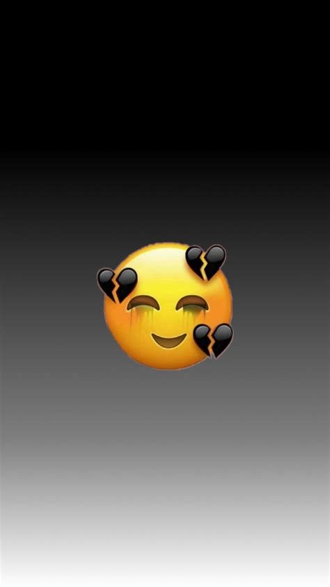 Emoji Iphone Bad Mood 736x1309 Wallpaper